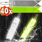Reflective Keychain Reflector with Chains PVC Reflective Reflector Pendants for School Bag Cycling Backpack Night Riding Warning
