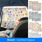 Baby Car Suction Cup Curtain Window Sunshade Cover Cute Universal Side Window Sunshade UV Protection for Kid Baby Children Amagi