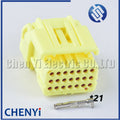 1 set 21 Pin female car Motorcycle scooter ECU ECM PCB connector waterproof plug with Pins 6189-7108 W025-21FAY-B