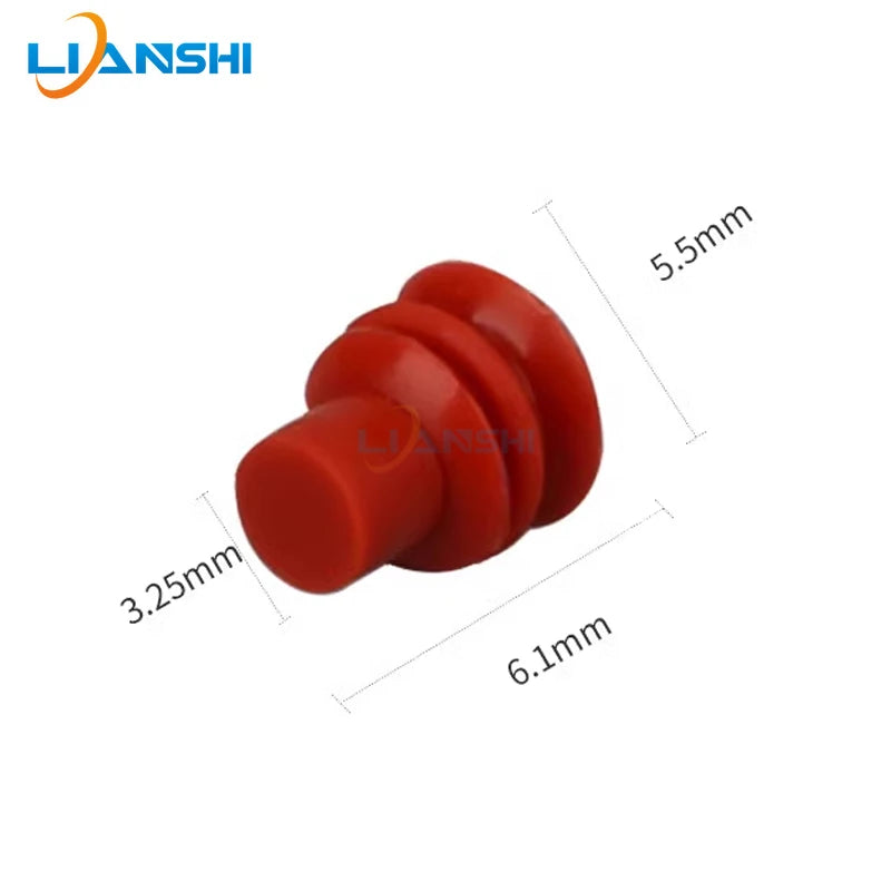 500pcs Solid plug Automotive waterproof 1.8/2.0/2.3 series dustproof connector connector 100 plugs