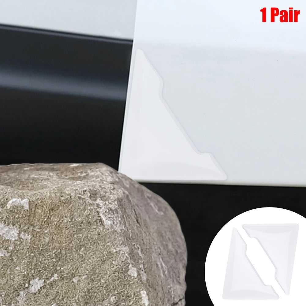 Car Door Corner Protector Universal Transparent Silicone Protectors Anti-Scratch Protection Car Edge Corner Crash Strips