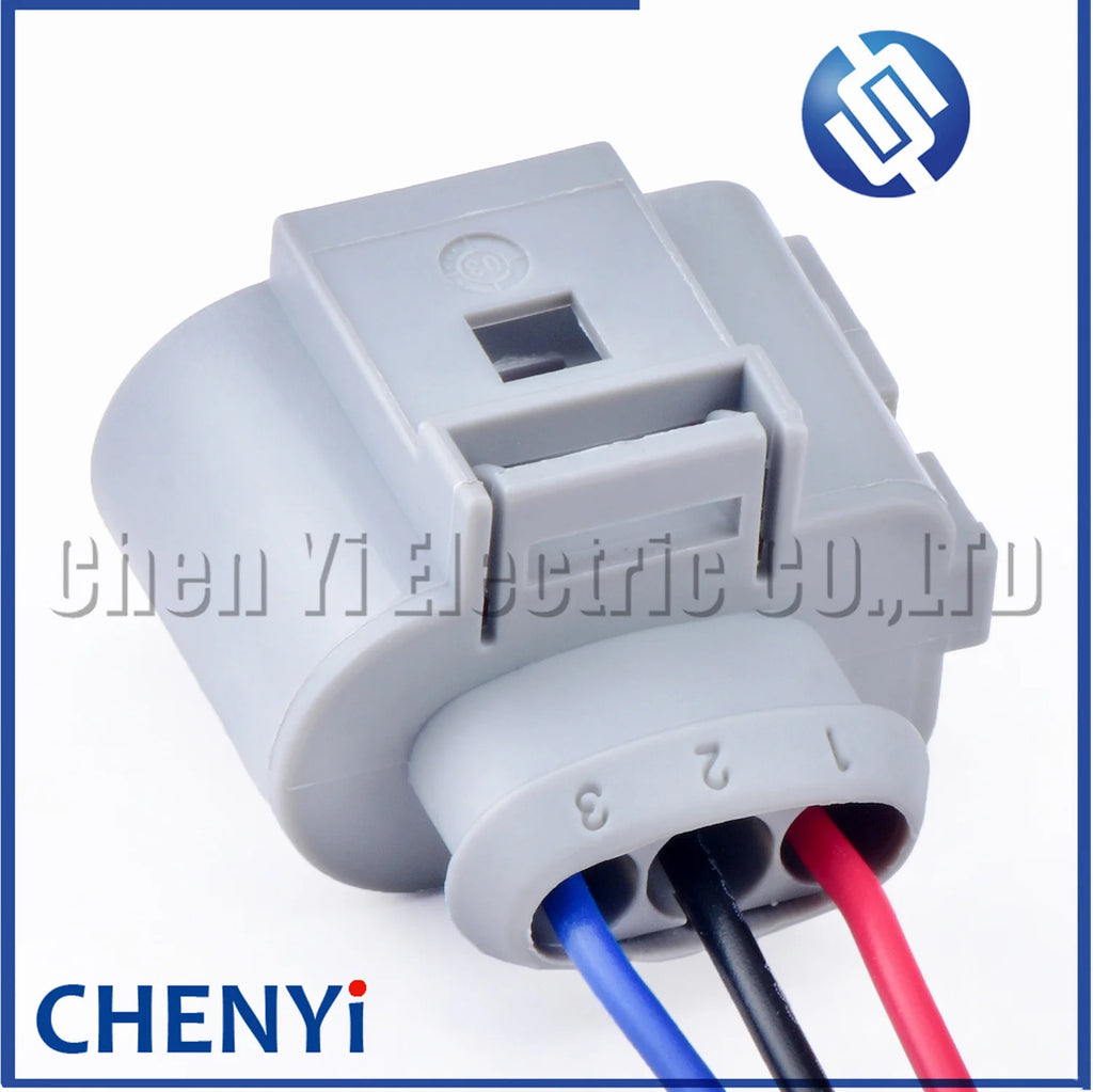 3 Pin 3.5mm Automotive waterproof connector Crankshaft Sensor Plug Fog Lamp Wire Harness Plug 1J0973723G 1J09737236