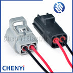 2 Pin Automotive waterproof connector Car capacitor harness plug 6189-0100 90980-10843 For TOYOTA VITZ SCP10 models 1SZ engine