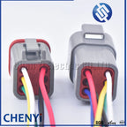 DT 2 3 4 6 8 12 Pin Automotive Sealed Electric Plug male female Waterproof Connector Wire Harness DT06-2S DT04-2P For Deutsch