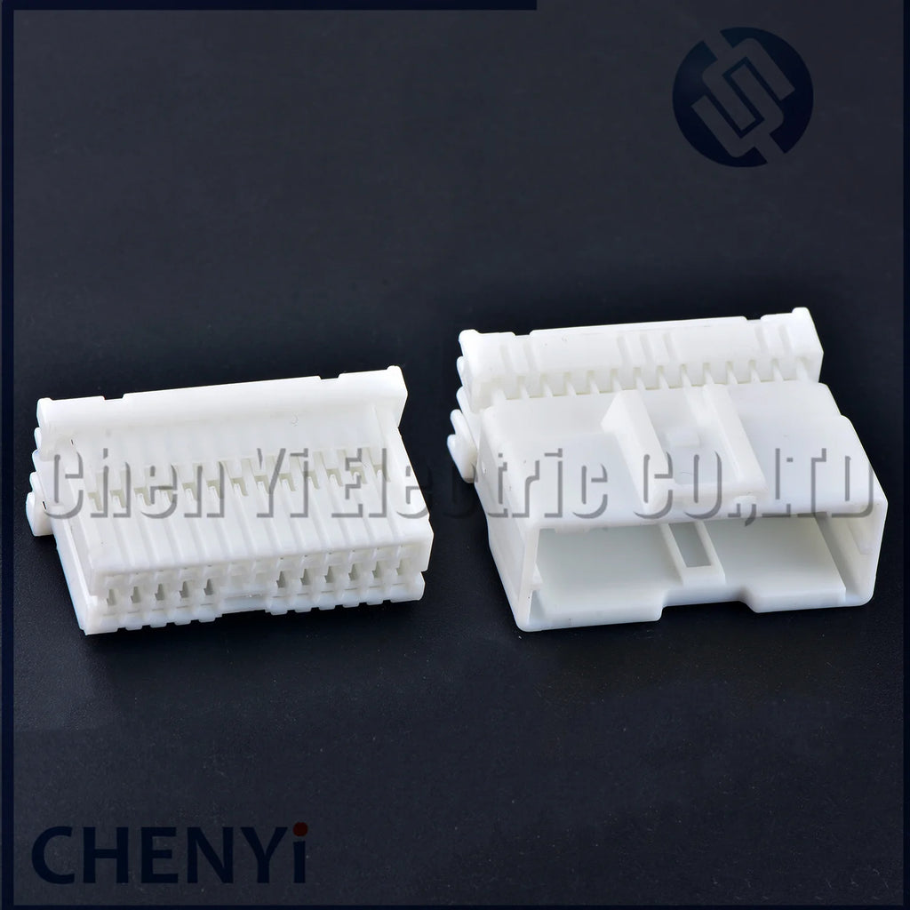 24 Pin Car Parts Auto Electric Cable Plastic Housing plug Connector Socket 1123364-1 MG653033 1123387-1 For Nissan