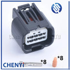 8 Pin car waterproof connector 7283-2148-30 7282-2148-30 Car lights tail lights camera plug For Honda civic CRV Nissan Toyota