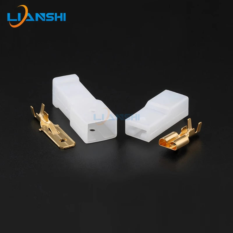 161971976B/16971976A Car and motorcycle model wiring harness connector 1p male and female plugs with terminals