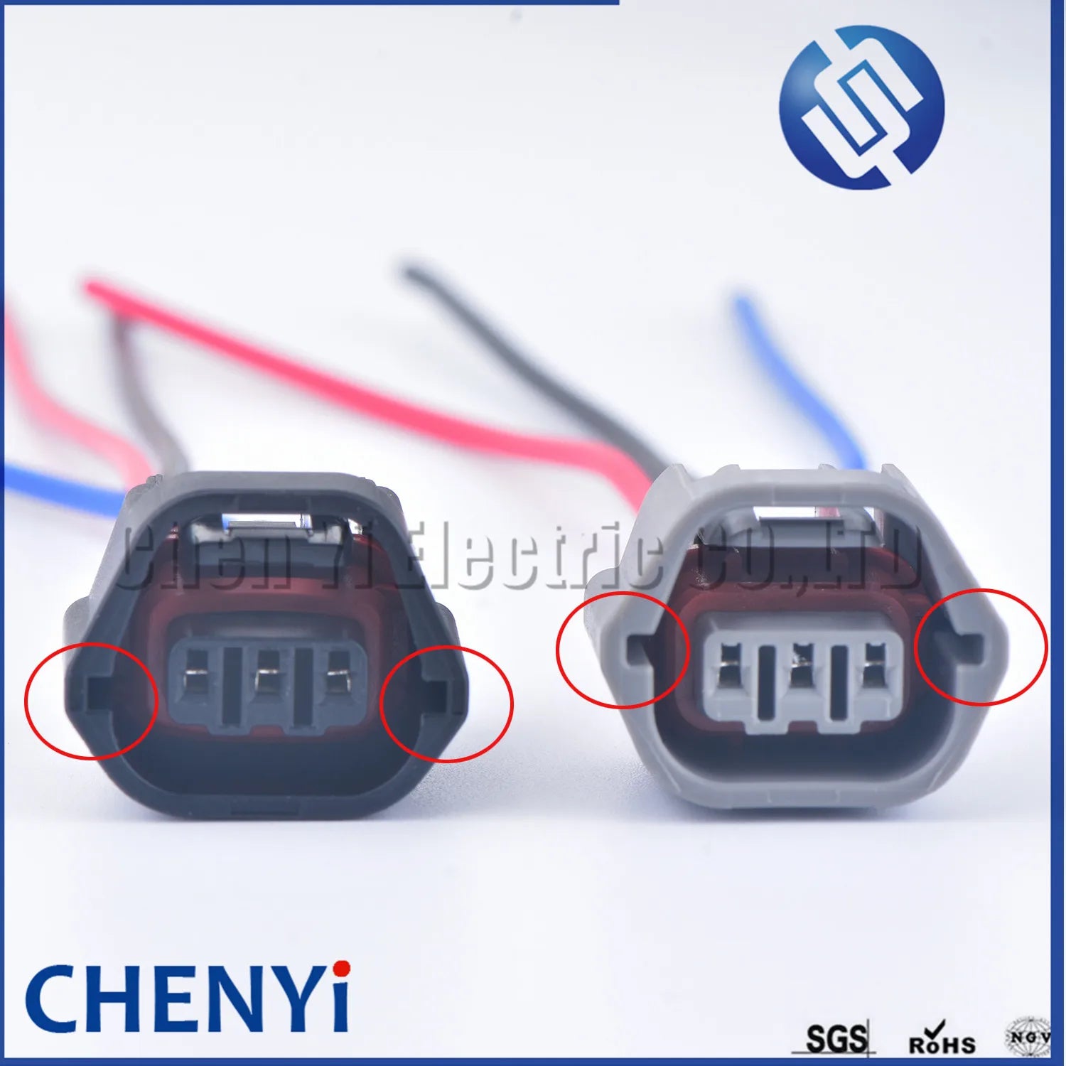 3 Pin Wheel Speed Sensor Connector Socket EVO Mivec Camshaft Sensor Plug pigtail For Hyundai Kia Suzuki Mazda Nissan MG641234-5