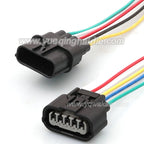 5 Pin Connector Waterproof 1mm Male Female Connector Auto Wire Harness Automobile House Cable Plug for Honda 6189-1081 6189-6909
