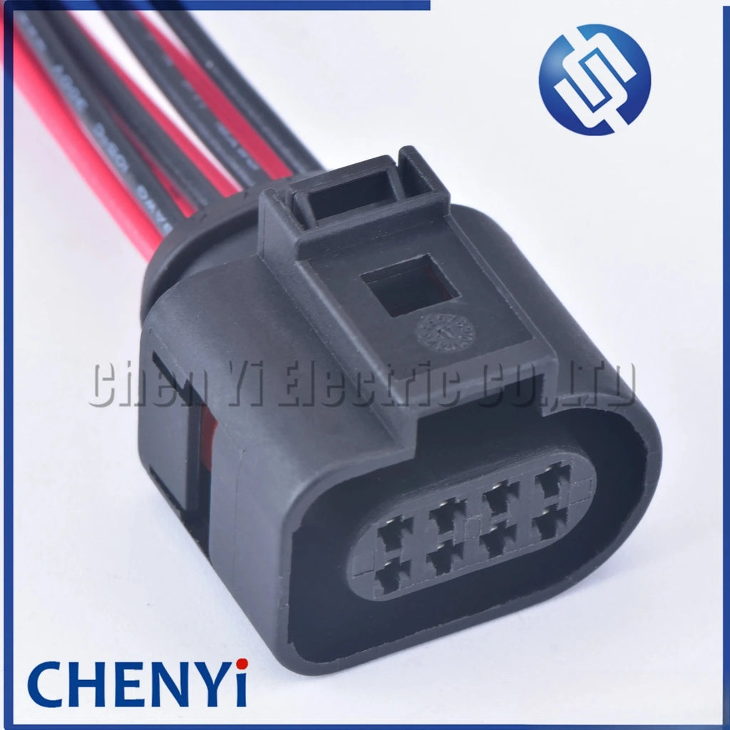 8 Pin Automotive waterproof Connectors Wire harness Plug 1J0973714 1J0973814