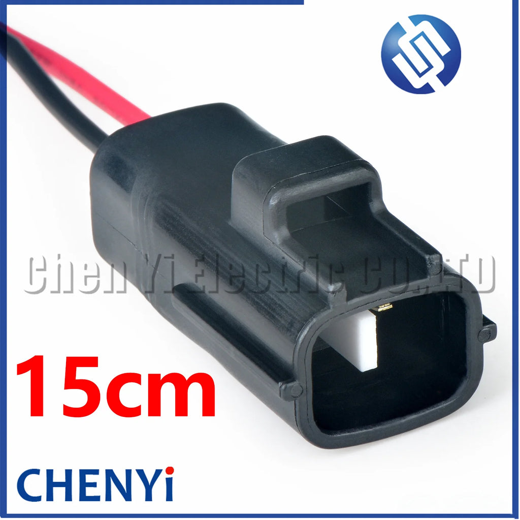 2 Pin Automotive waterproof connector Car capacitor harness plug 6189-0100 90980-10843 For TOYOTA VITZ SCP10 models 1SZ engine