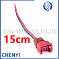 2 Pin Auto Knock Sensor Connector Fuel Injector Wire harness plug PB185-02326 For Mitsubishi Nissan MMC A32 A33 4G91 4G92