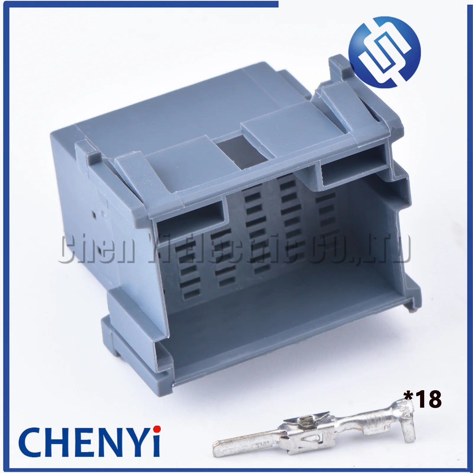 1 set 18 Pin Car grey Connector Male Female Quick Connector Car Harness Connector Plug 1-967624 1-967629 With Pins