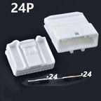 1 Set 24 Pin male or female 1376103-1 1318917-1 Automotive Audio Navigation Rearview Wire Connector Socket Auto Plug 1473413-1