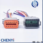 12 Pin auto Waterproof Connector Plug DT06-12SA DT04-12PA DT06-12SB DT04-12PB DT06-12SC DT04-12PC DT06-12SD DT04-12PD with wires