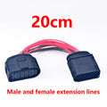 14 Pin LED light lamp wire socket automotive waterproof connector wiring Pigtail 3C0973737 3C0973837 3C0 973 737 3C0 973 837