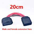 14 Pin LED light lamp wire socket automotive waterproof connector wiring Pigtail 3C0973737 3C0973837 3C0 973 737 3C0 973 837