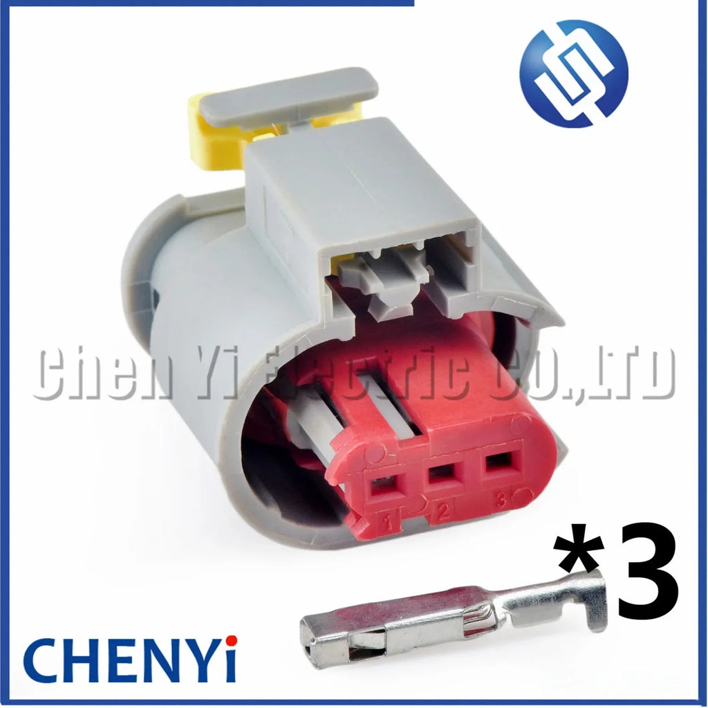 3 Pin Auto waterproof Connector Ignition coil plug Camshaft position sensor Wire harness plug 1-284425-1 1-284425-2 1-284425-3