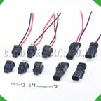 2-pin connector connector daytime running lights lights connector fuel injector