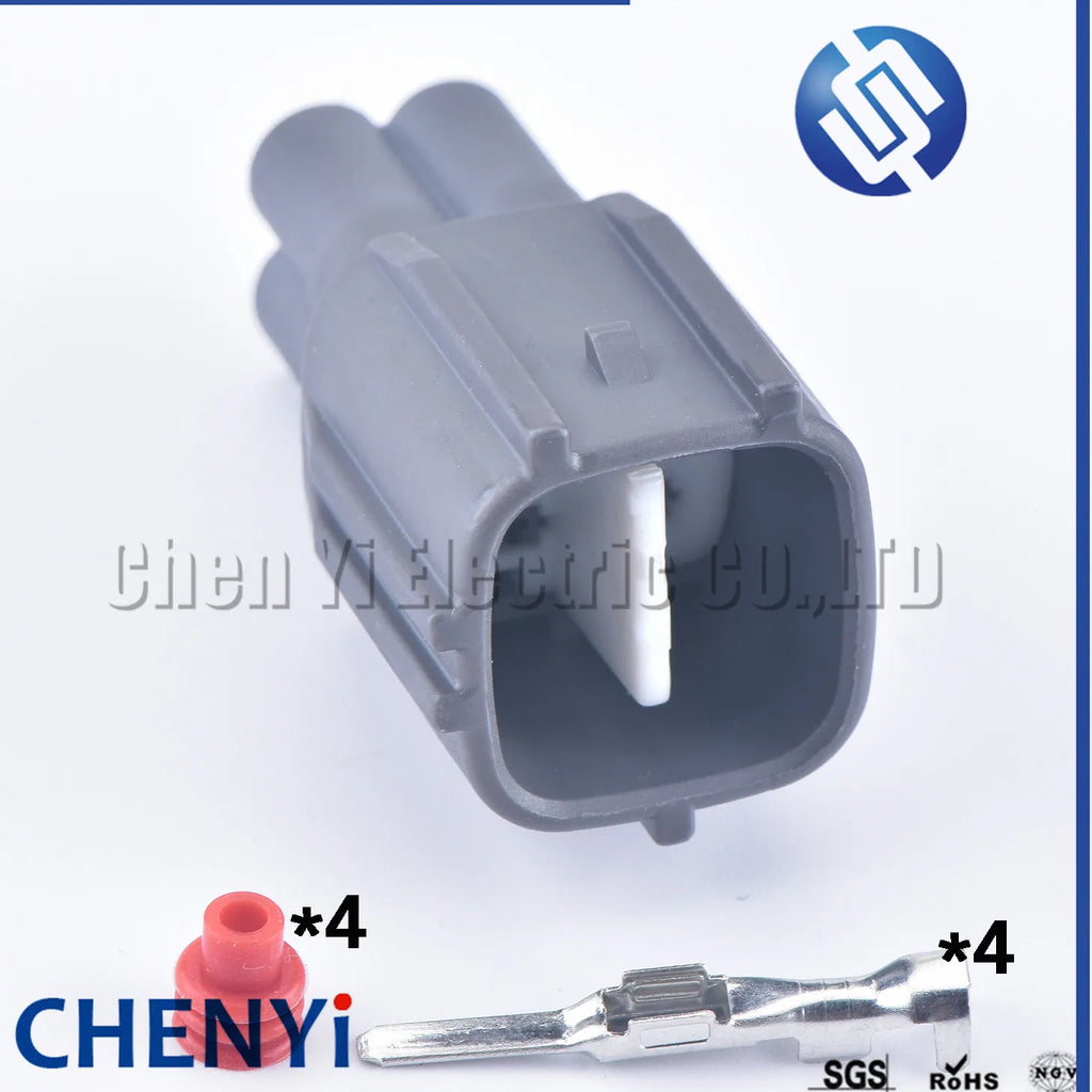 4 Pin Automotive waterproof connector Oxygen Sensor Harness plug 6189-0256 For Toyota 90980-11178 90980-11177 89465-33360