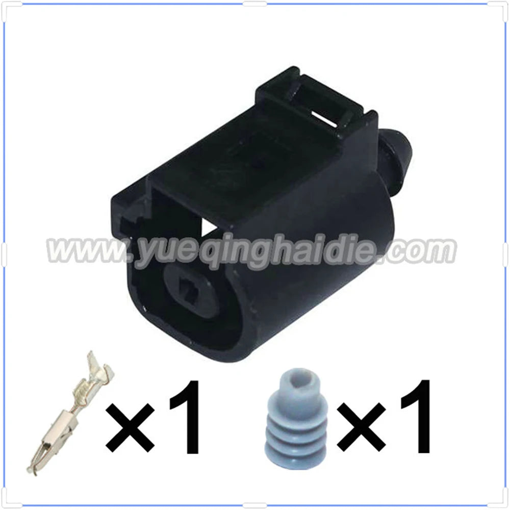 1 Pin Connector Waterproof 1.5mm Female Connector Automobile Pins for Car Wires Motorcycle Wiring Harness Cable Socket 1J097701A