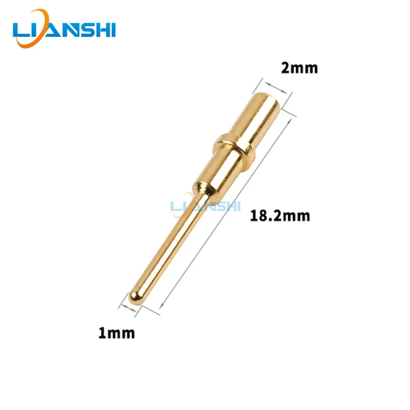 0460-202-2031 Connector Instrument Terminal DTM Gold Plated Aviation Pin Pin Spring 0462-201-2031