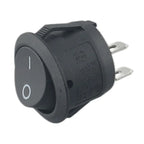 10PCS 12V Round Rocker Switch ON/OFF 2 Pin SPST Camper Van Caravan Motorhome For Car Auto Boat Household Appliances