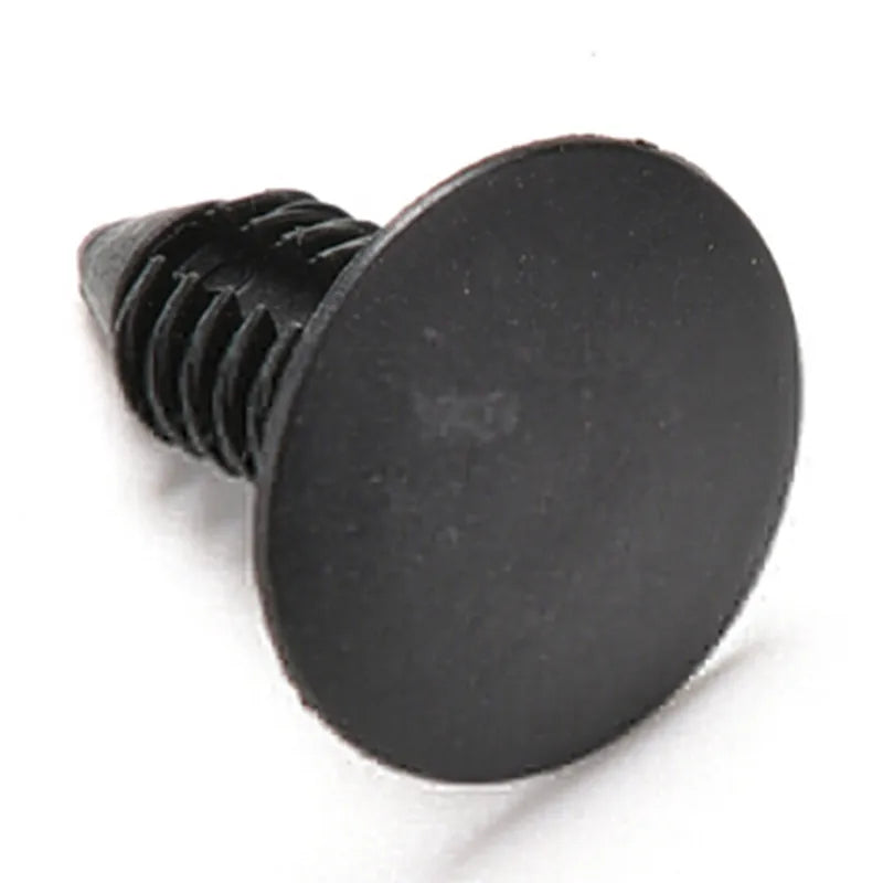 Hot sale 100pcs Car Vehical Plastic Rivet Clip Fastener Balck Color 6mm Dia Door Trim Panel Black  For Car Vehical