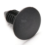Hot sale 100pcs Car Vehical Plastic Rivet Clip Fastener Balck Color 6mm Dia Door Trim Panel Black  For Car Vehical