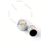4pcs Diamond Crystal Car Tire Valve Caps Shining Dust-proof Wheel Valve Cover Vehicle Bling Valve Cap Car Styling Amagi