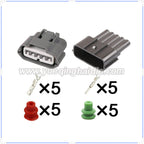 5-Pin Connector Waterproof 2mm Male Female Connector Automotive Wiring Harness Cable Socket for Nissan Mazda 6189-0848