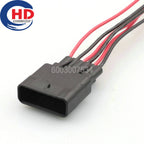6 Pin Connector Waterproof 0.6mm Series Male Female Connectors Motorcycle Electrical Harnesses Wiring Harness 7287-1380-30