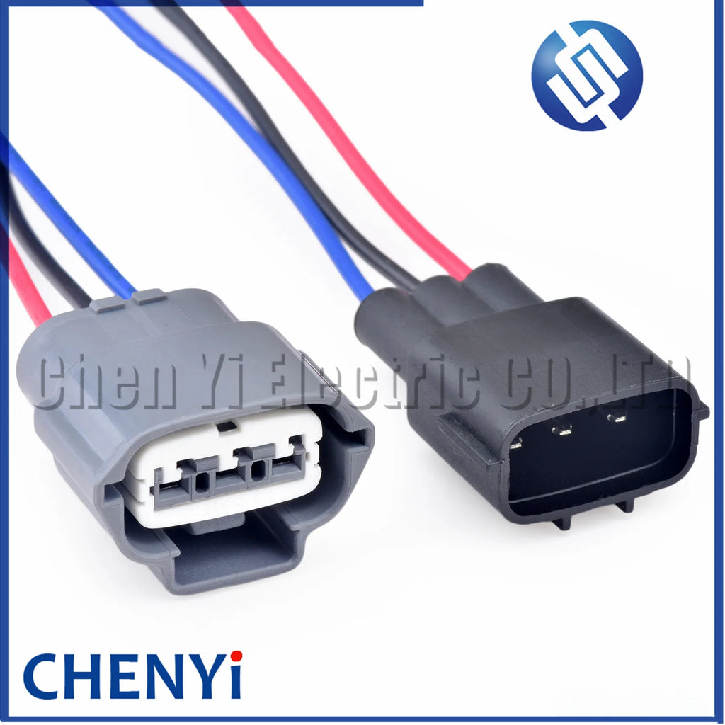 3 Pin Automotive Waterproof Connector Ignition Coil Wire harness Plug Socket 6189-0779 6918-1595 6189-7471 For Nissan Teana