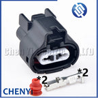 2 Pin Auto Waterproof Air Intake Temperature Sensor Socket Connector 7283-1224-10 90980-11163 for Toyota IAT/MAT