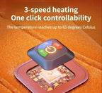 Car Heated Seat Cushion USB Power Graphene Heated Seat Pad 3 Levels Heating Seat Cushion for Park Stadium Car Travel Amagi