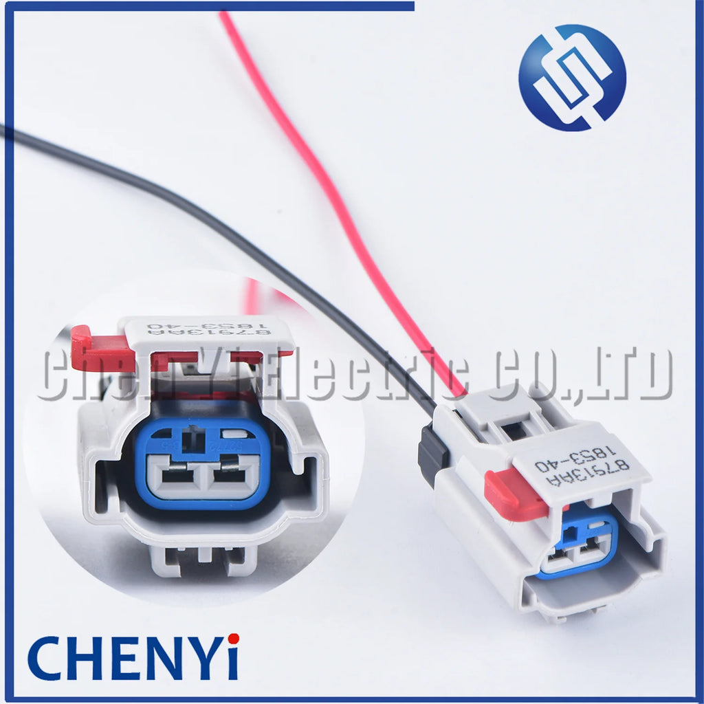 2 Pin auto oil sensor pressure sensor Urea pump plug Air solenoid valve plug wiring harness 54200206 54200207 for cummins Ecofit