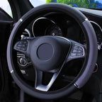 Universal Car Steering Wheel Braid High Quality Leather Anti-Slip 8 Color Car Steering Wheel Cover Car-styling Auto Accessories
