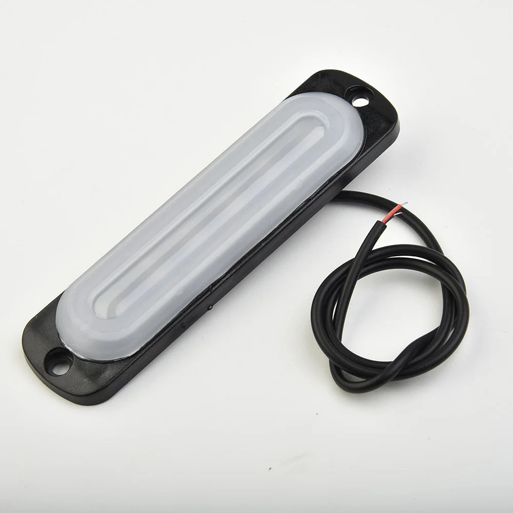 Car LED Light12V 24W White 6LED Car Truck Fog Light Lamp Off Road Safety Urgent Signal Truck Side Marker Lights