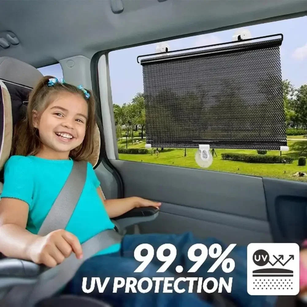 Car Retractable Sunshade Curtain Sunshade And Heat-insulating Side Window Curtains Curtains For Sunshade Blocking amabilis Tools