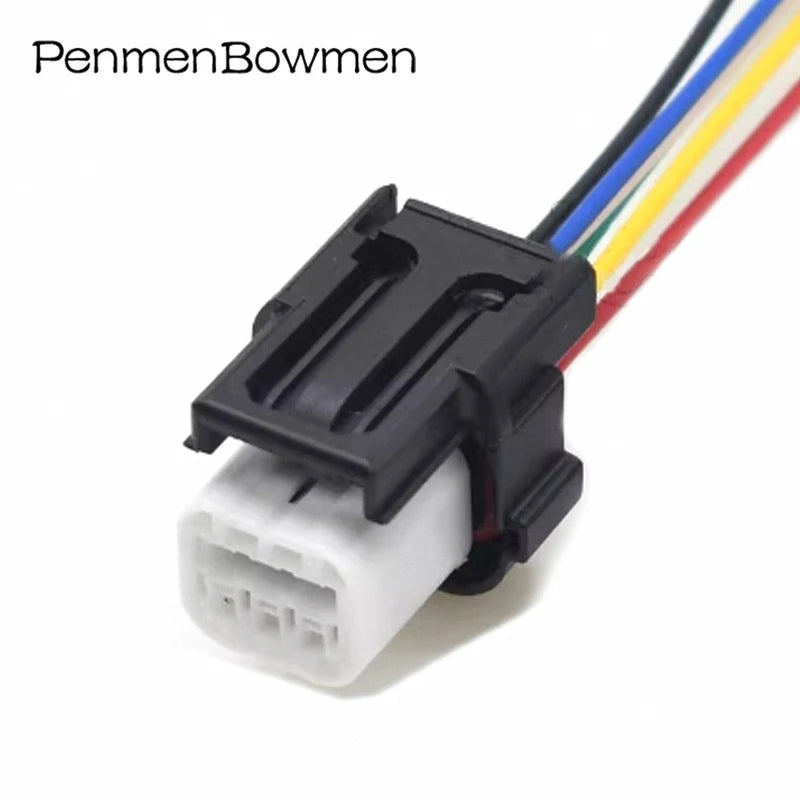1 Set 6 Pin Auto New OBD Electrical Cable Connectors Female Wire Harness Plug 7289-9553-30 TB2-3 For Yamaha Suzuki Diagnostic