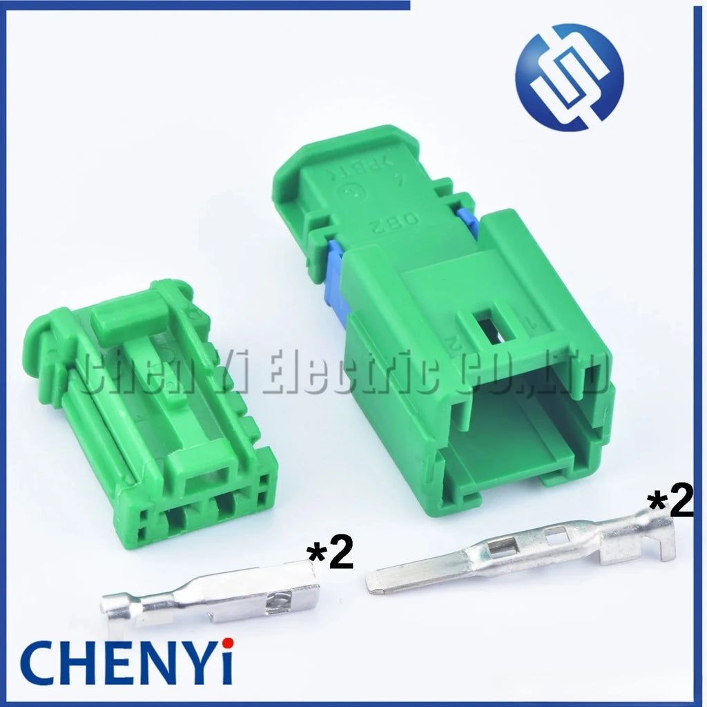 2 Pin Car Blower Motor Heater Fan Resistor Connector For Nissan Tiida Sylphy Teana Citroen C5 C3 C2 Peugeot Clio 3 Megane II