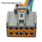 1 Set 12 Pin Car Tailgate Module Inverter Electrical Cable Connectors Wire Harness Plug 7283-6467-40 For Ford Buick 7282-6467-40