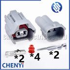 2 Pin Connector Fuel injector plug PA847-02127 15316989 6189-0670 90980-11285 For Toyota Lexus izusu Nippon Denso Naza Nissan