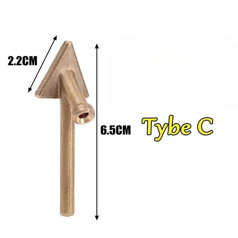 1/2/3PCS Welder Soldering Tips Replacement Tips for 80 Watt Iron Plastic Welding TPO TEO Auto Bumper Welder Equipment Accessory