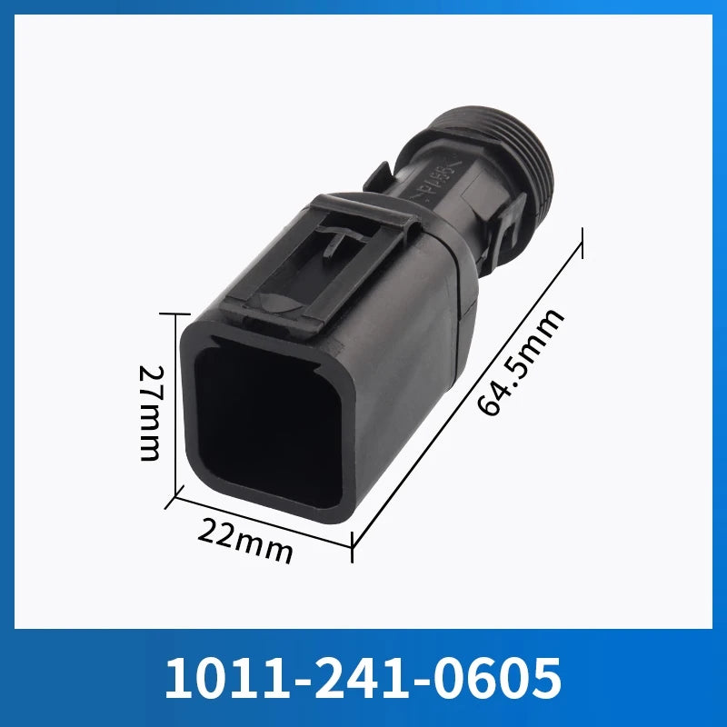 1011-227-0205 Dechi connector snap corrugated pipe DT06-2S/12S tail clamp Straight male and female DT04-2P 1011-229-0205