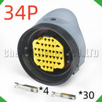 34-Pin Auto Connector Automotive Connectors harness DTBFHPE34BKSV 9645118180 320454