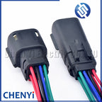 8 Pin 33472-0801 Auto Electrical Headlight Light Socket Car Engine Cable Plug For Ford BUICK Chevrolet With wiring harness