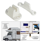 1 Pc Caravan Or Motorhome White Plastic Main Door Catch Retainer Holder CDR7 Car Door Retainer Kit T Shape Door Stop Latch
