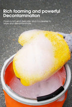 Car Washing Gloves Double Sided Coral Fleece Thickened Super Absorbent Car Wiping Gloves Cleaning Tools Amagi