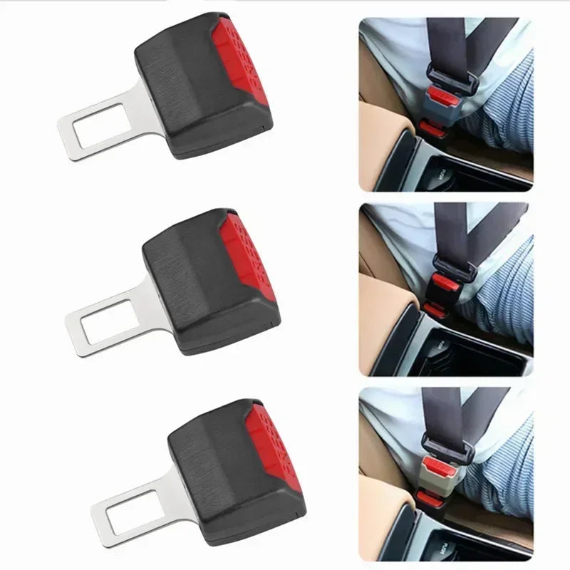 Car Seat Belt Clip Extension Plug Car Safety Seat Lock Buckle Seatbelt Clip Extender Converter Accessories amagi
